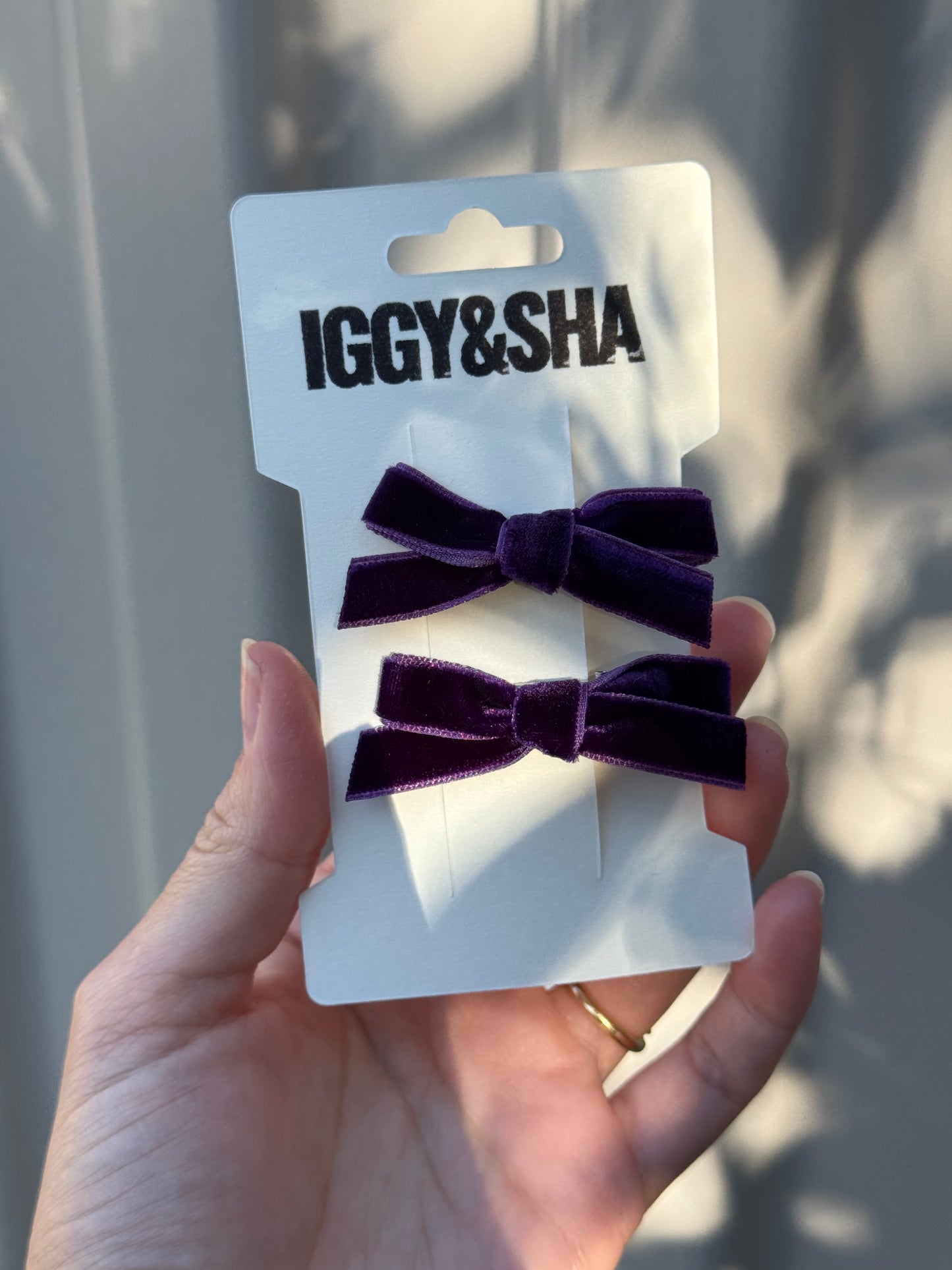 Amelia Velvet Bows