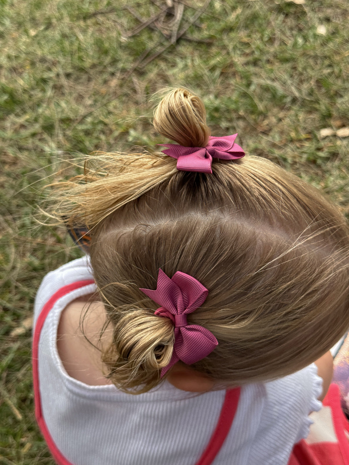 Elle + Hair ties - Berry