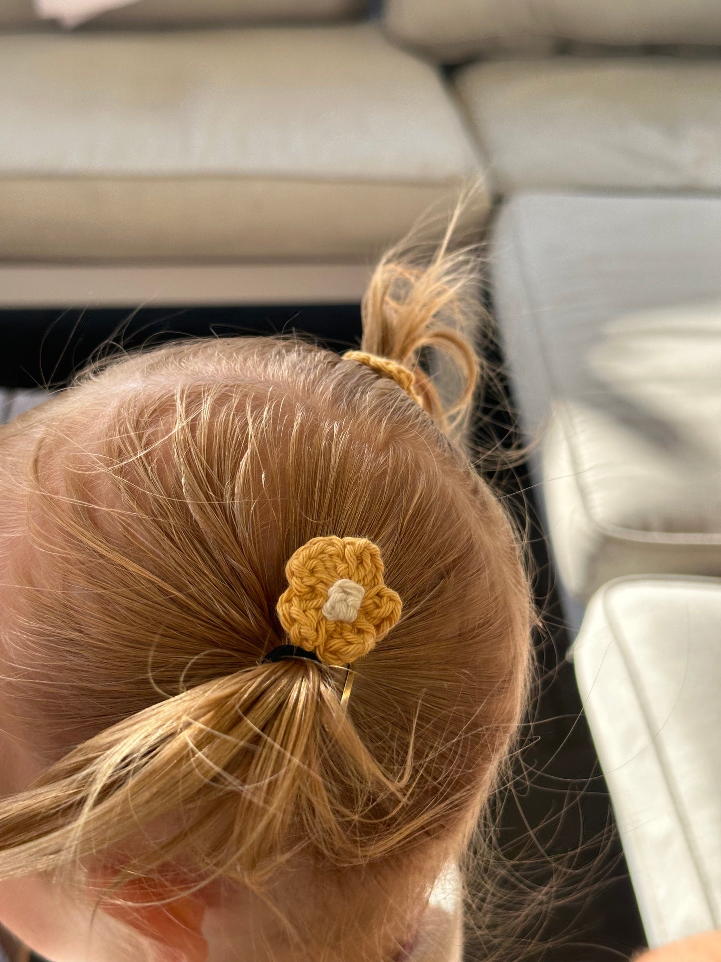 Lilah Snap Clips - Yellow/W