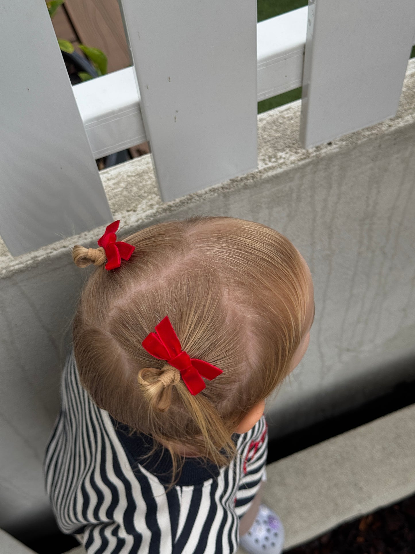Amelia Velvet Bows