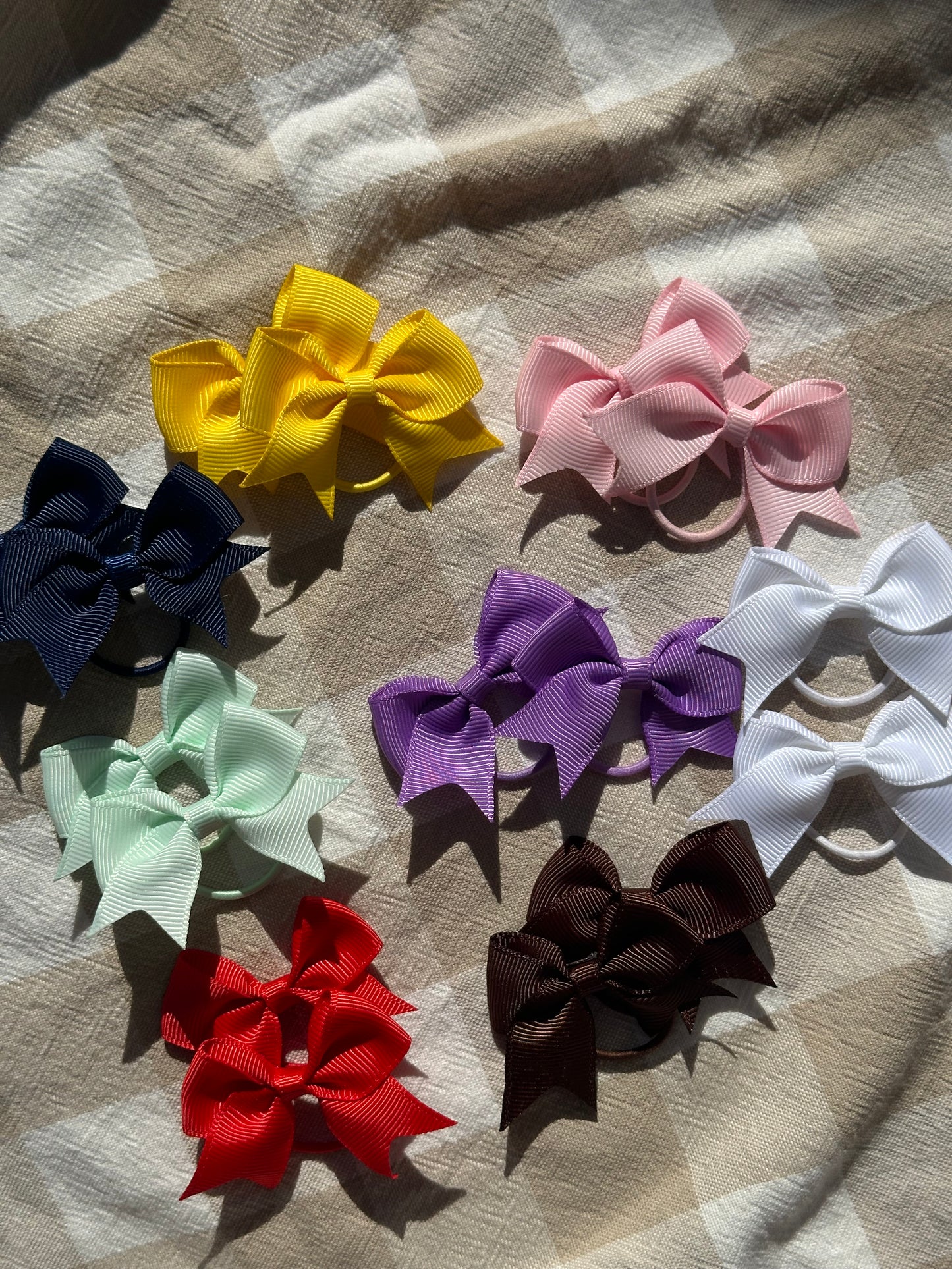 Elle Hair ties - Yellow