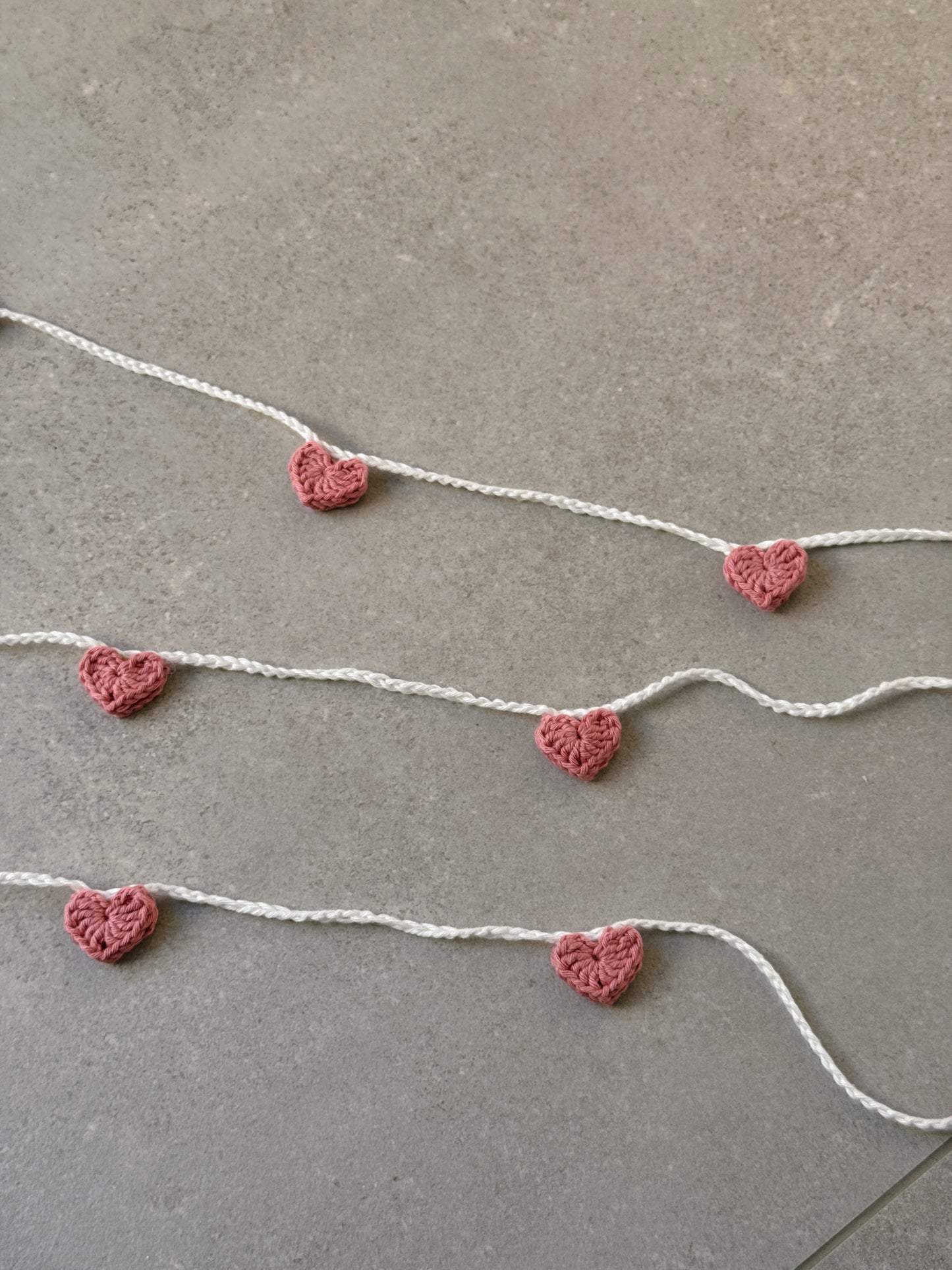 Handmade Heart Bunting
