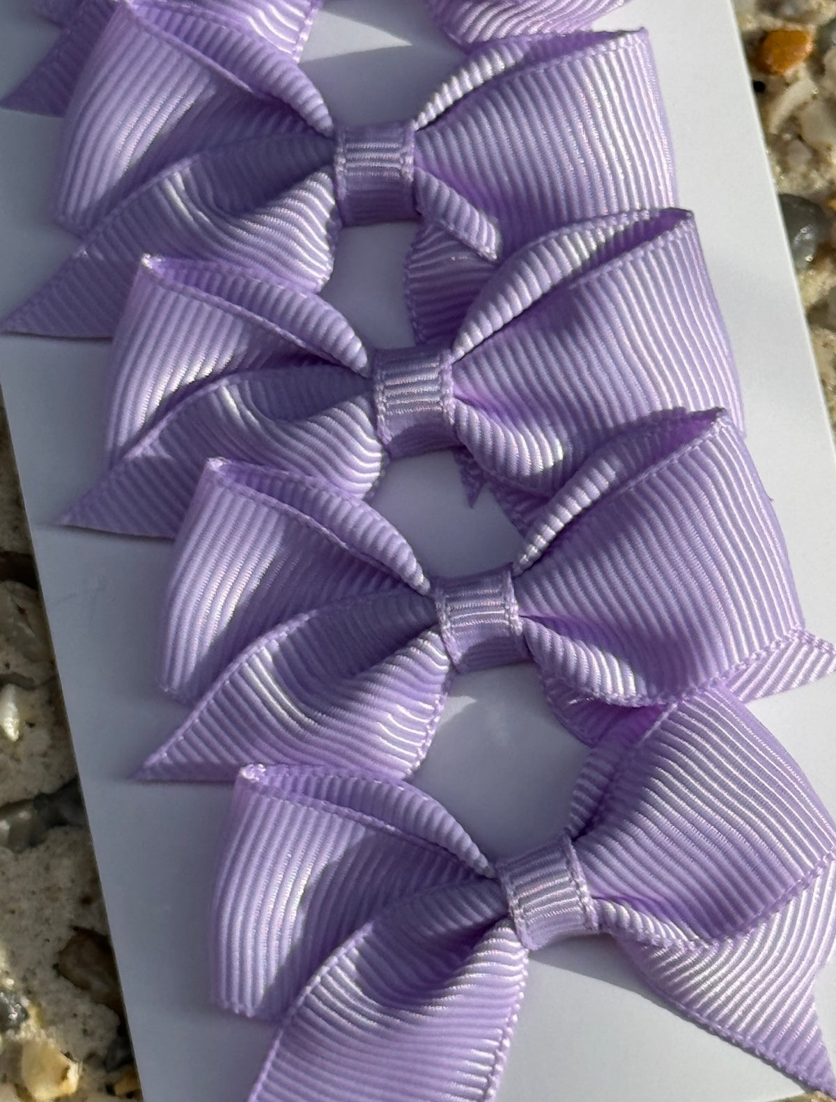 Wren Bow Clip - Lilac