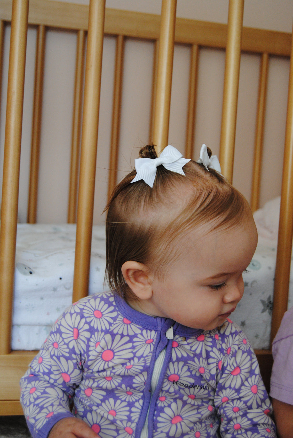 Elle Hair ties - White