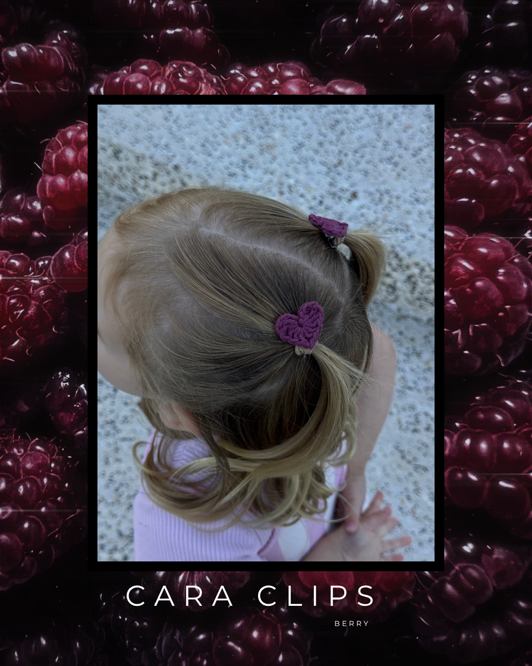 Cara Heart Clips