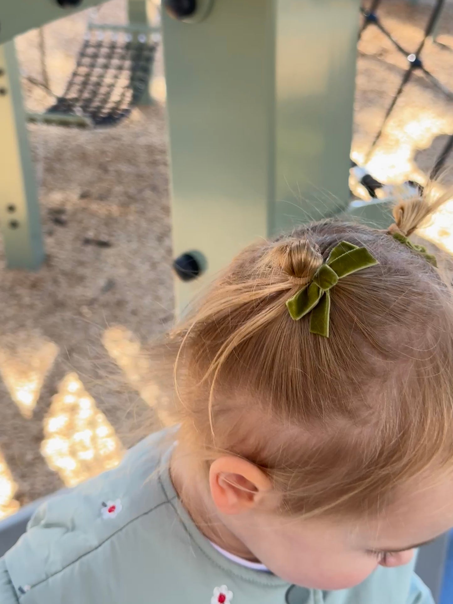 Amelia Velvet Bows