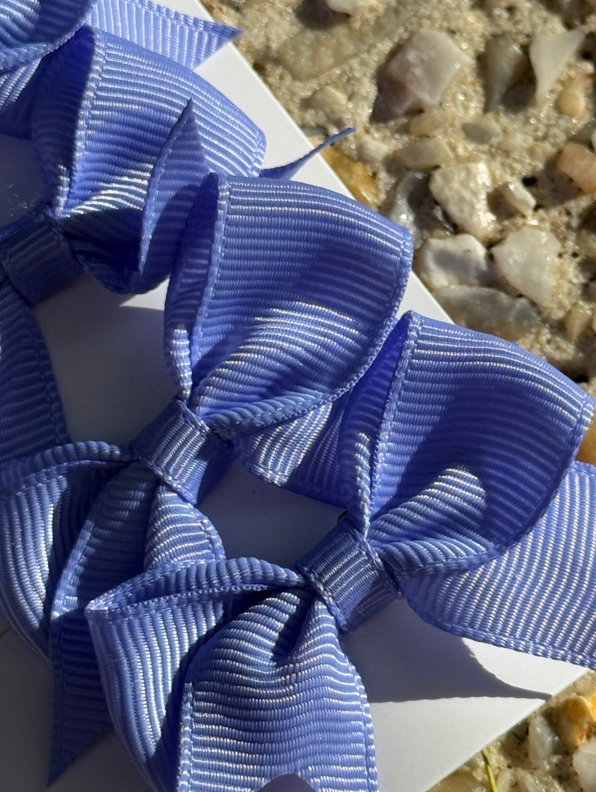 Wren Bow Clip - Periwinkle