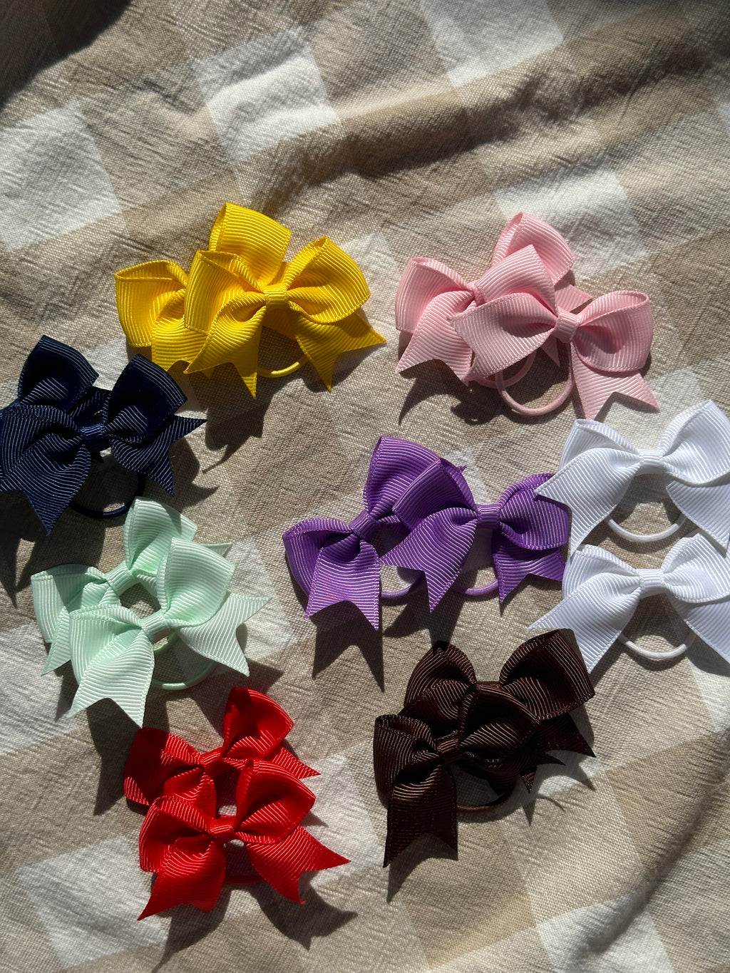 Elle Hair ties - Yellow