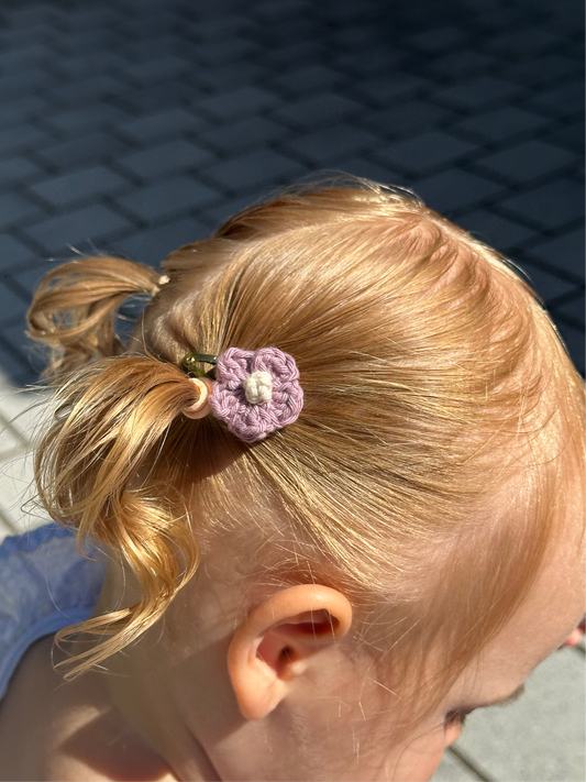 Lilah Snap Clips - Purple/W