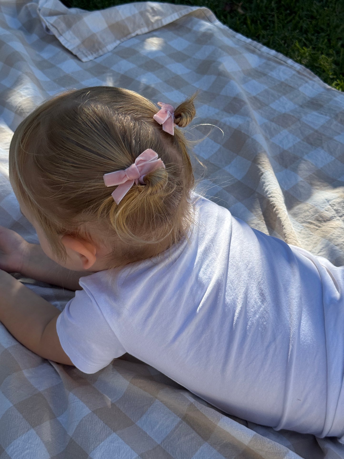Amelia Velvet Bows