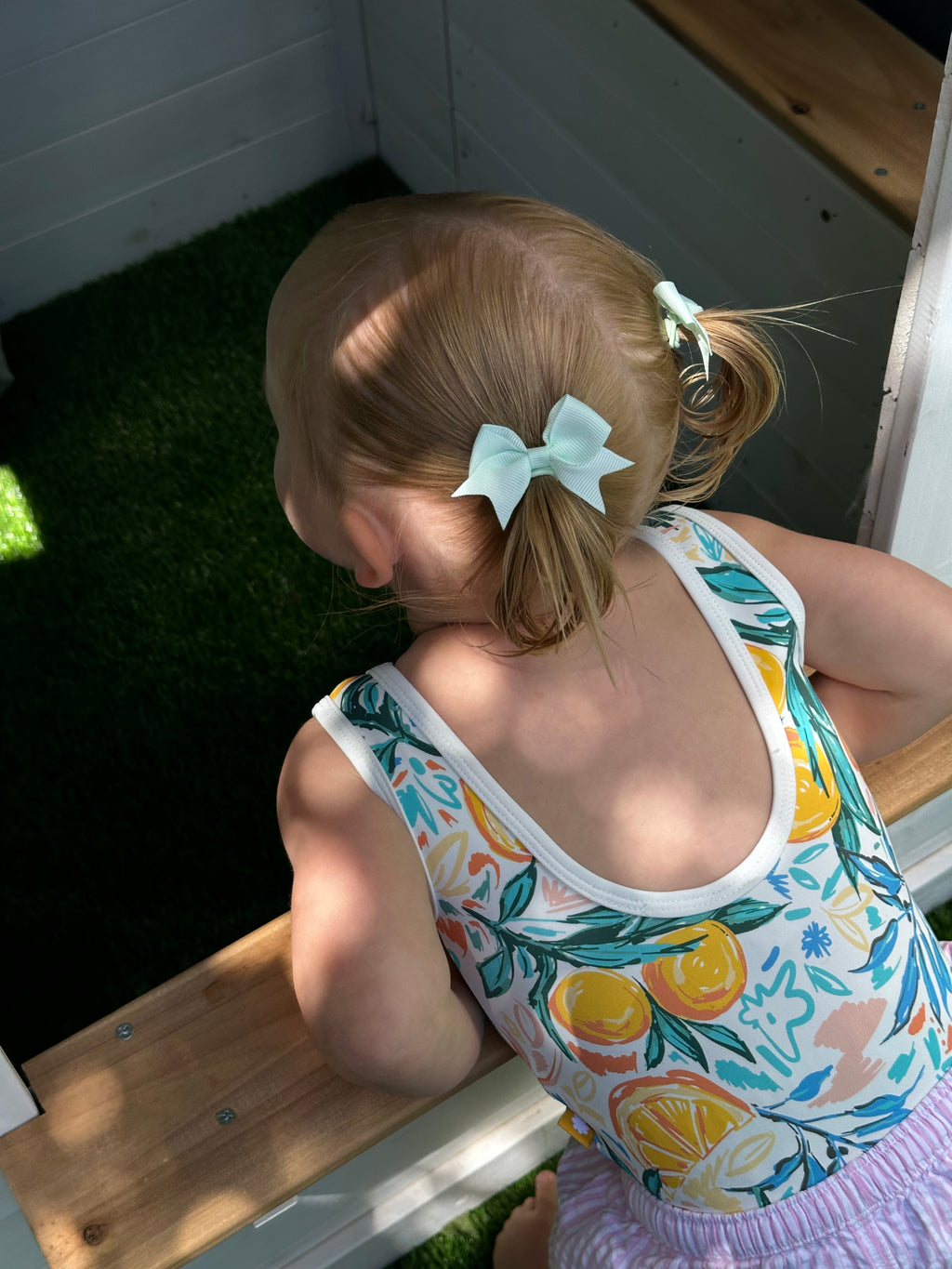 Elle Hair ties - Turquoise