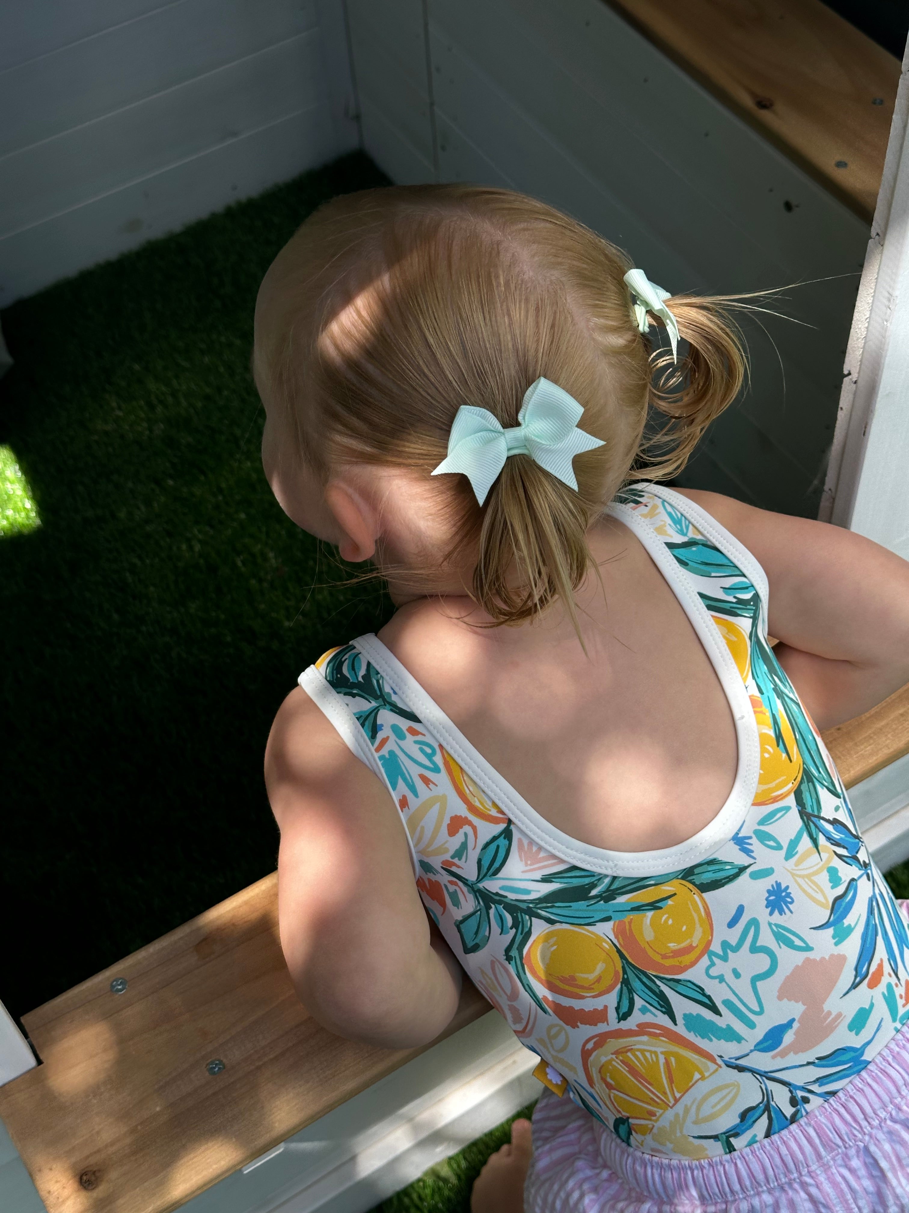 Elle Hair ties - Turquoise