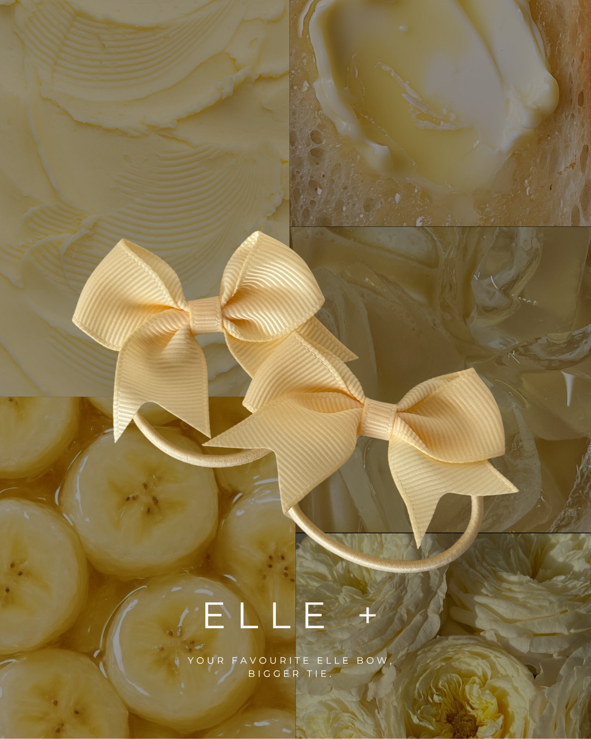 Elle + Hair ties - Butter
