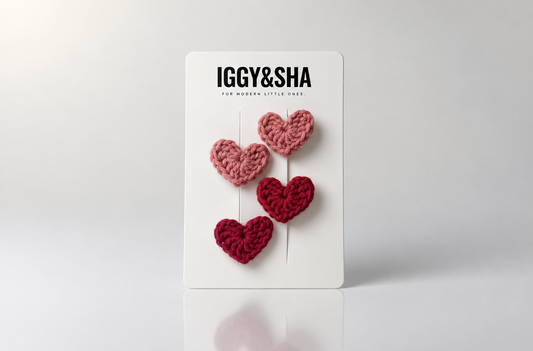 Cara Heart Clips